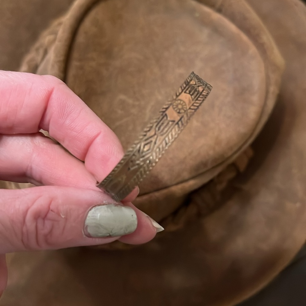 Copper southwest bracelet